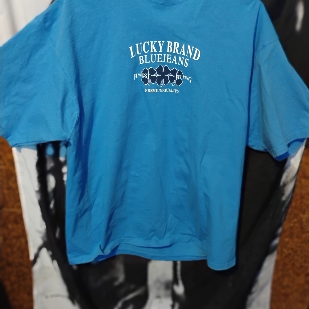 Lucky Brand Vibrant Blue Tee